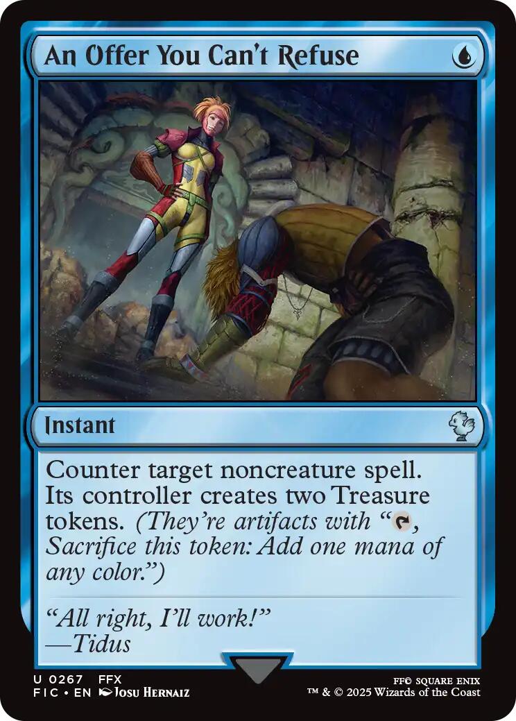 An Offer You Can't Refuse (Surge Foil) [FINAL FANTASY Commander] | Devastation Store