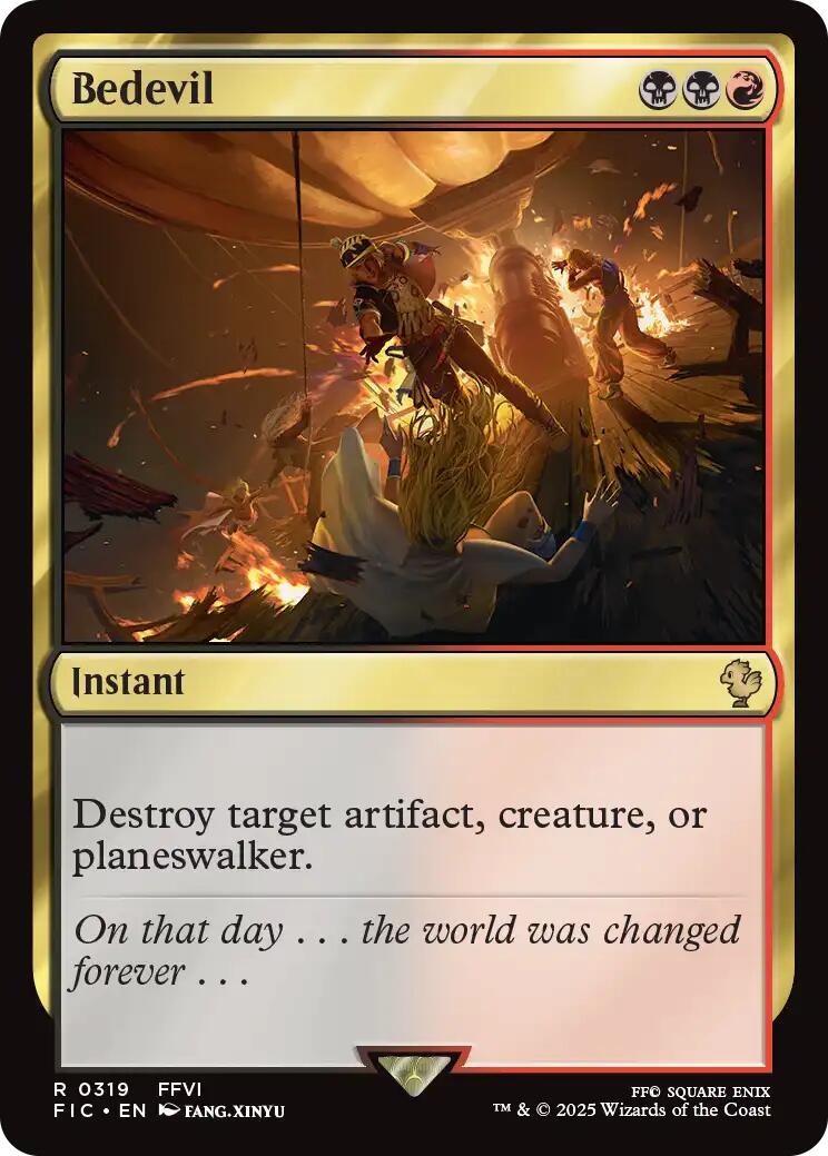 Bedevil (Surge Foil) [FINAL FANTASY Commander] | Devastation Store