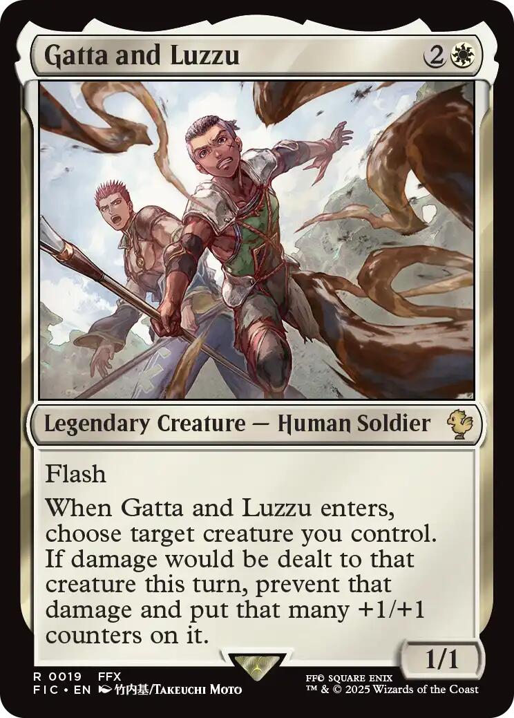 Gatta and Luzzu (Surge Foil) [FINAL FANTASY Commander] | Devastation Store