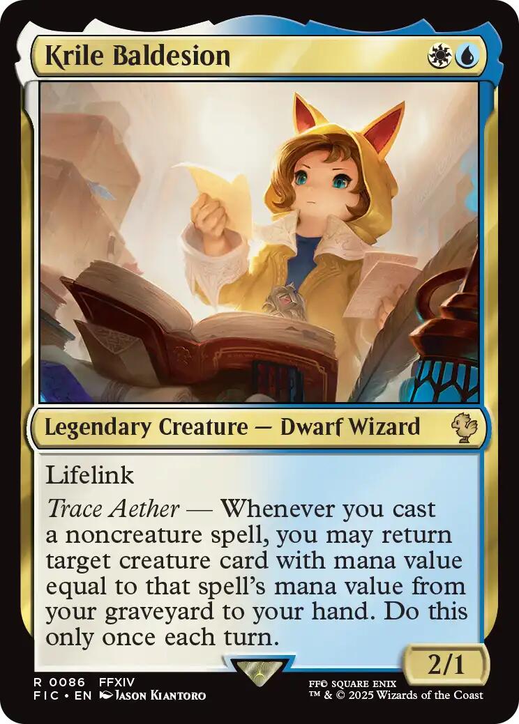 Krile Baldesion (Surge Foil) [FINAL FANTASY Commander] | Devastation Store