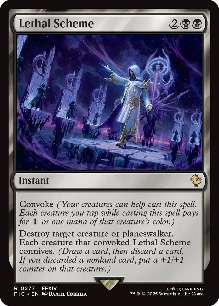 Lethal Scheme (Surge Foil) [FINAL FANTASY Commander] | Devastation Store