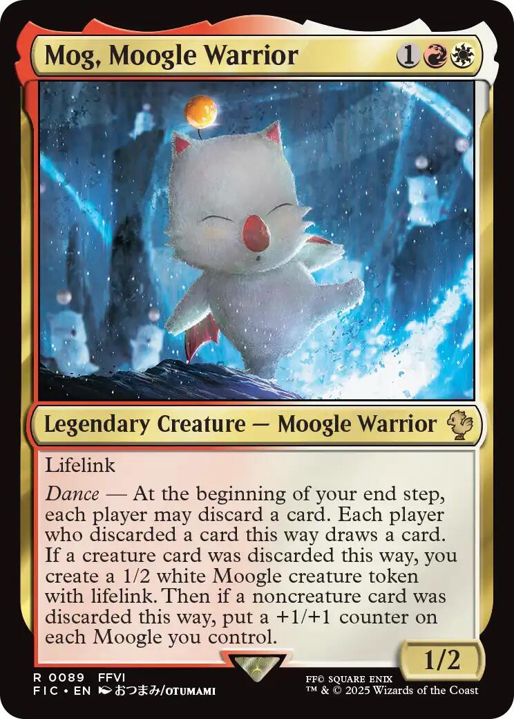 Mog, Moogle Warrior (Surge Foil) [FINAL FANTASY Commander] | Devastation Store