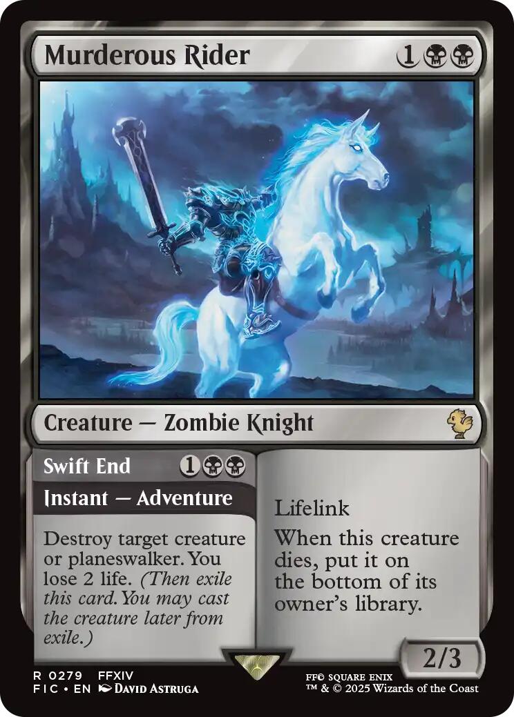 Murderous Rider (Surge Foil) [FINAL FANTASY Commander] | Devastation Store