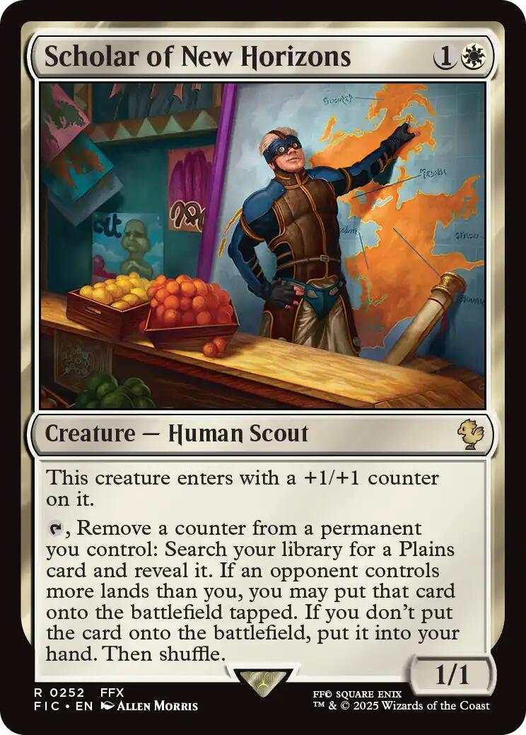 Scholar of New Horizons (Surge Foil) [FINAL FANTASY Commander] | Devastation Store