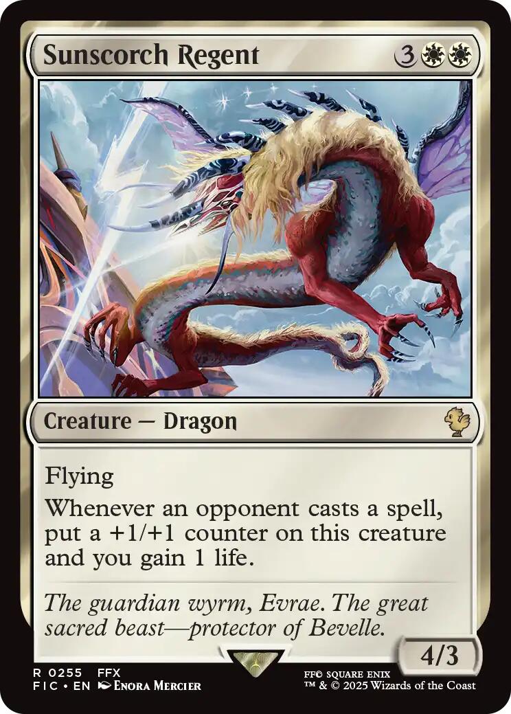 Sunscorch Regent (Surge Foil) [FINAL FANTASY Commander] | Devastation Store