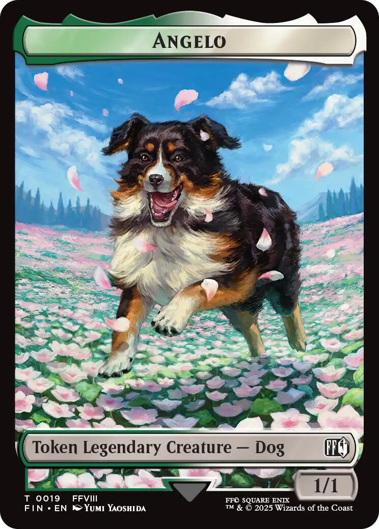 Angelo // Darkstar Double-Sided Token [FINAL FANTASY Tokens] | Devastation Store