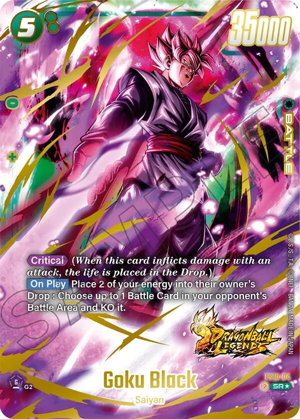 Goku Black (Bonus Pack Alternate Art) [Starter Deck: Giblet] | Devastation Store