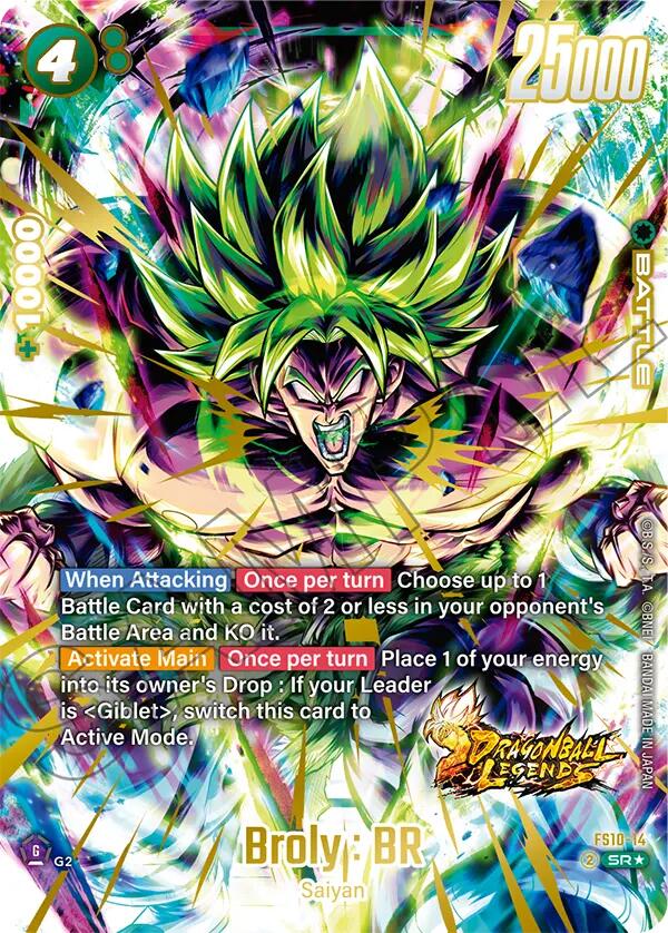 Broly : BR (Bonus Pack Alternate Art) [Starter Deck: Giblet] | Devastation Store
