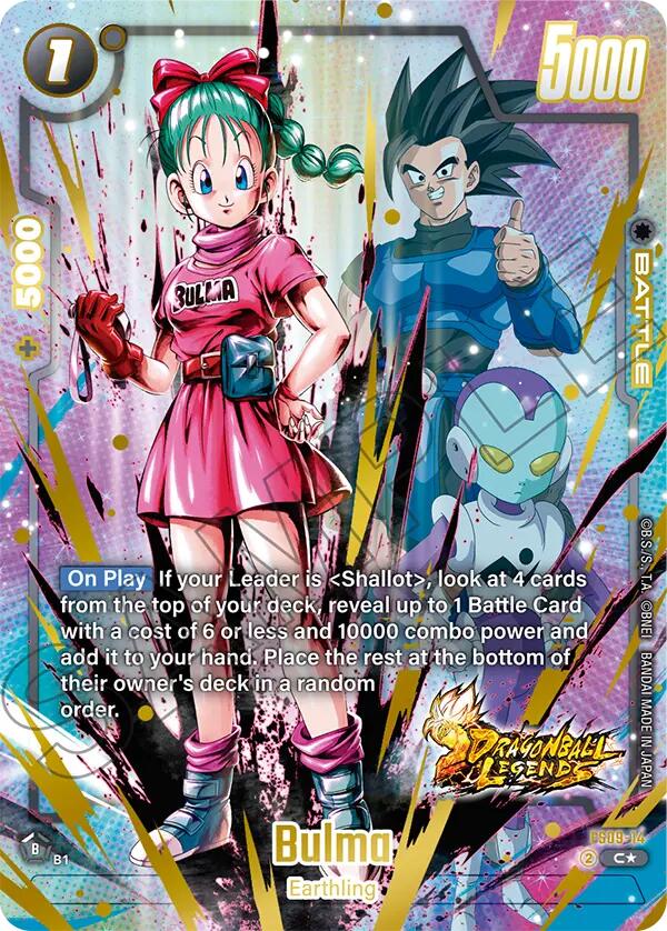 Bulma (Bonus Pack Alternate Art) [Starter Deck: Shallot] | Devastation Store