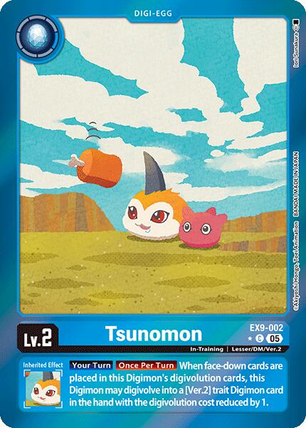 Tsunomon [EX9-002] (Limited Foil) [Versus Monsters] | Devastation Store