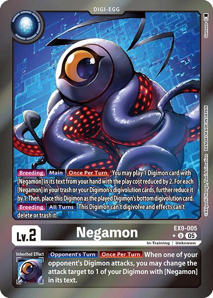 Negamon [EX9-005] (Limited Foil) [Versus Monsters] | Devastation Store