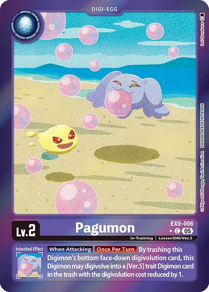 Pagumon [EX9-006] (Limited Foil) [Versus Monsters] | Devastation Store