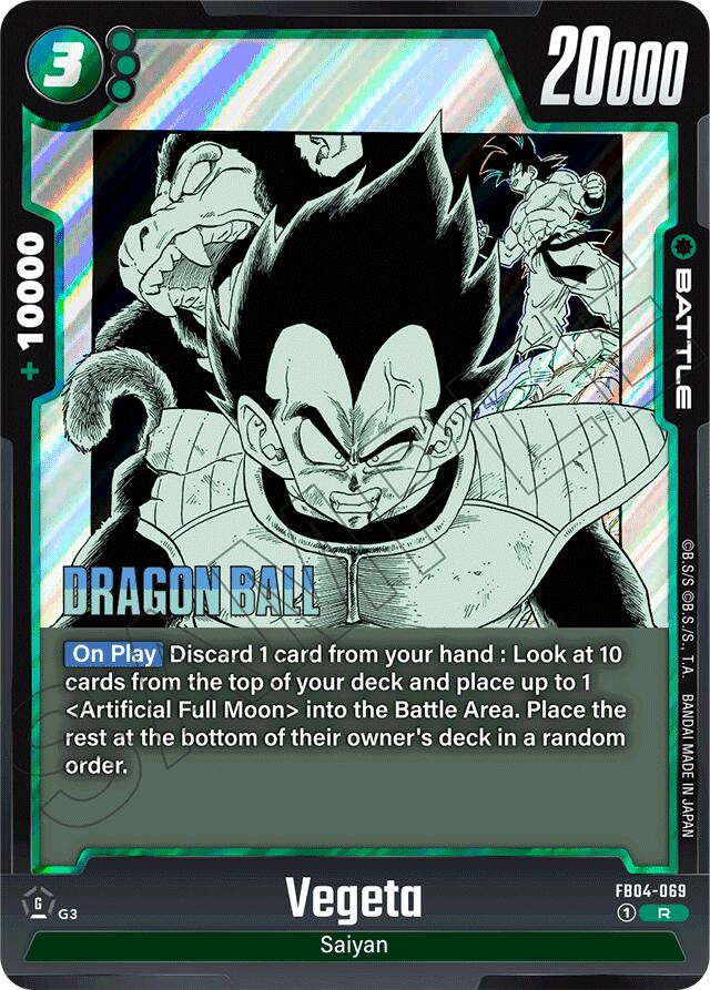 Vegeta (FB04-069) [Manga Booster 01] | Devastation Store