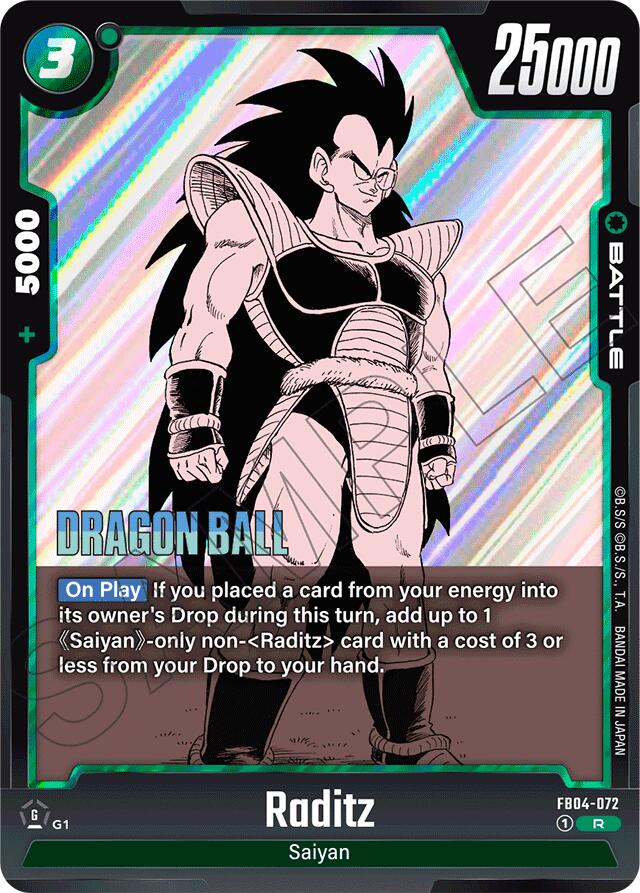 Raditz (FB04-072) [Manga Booster 01] | Devastation Store