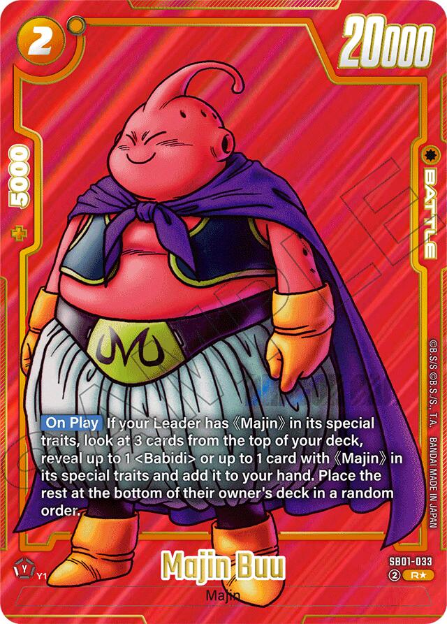 Majin Buu (Alternate Art) [Manga Booster 01] | Devastation Store