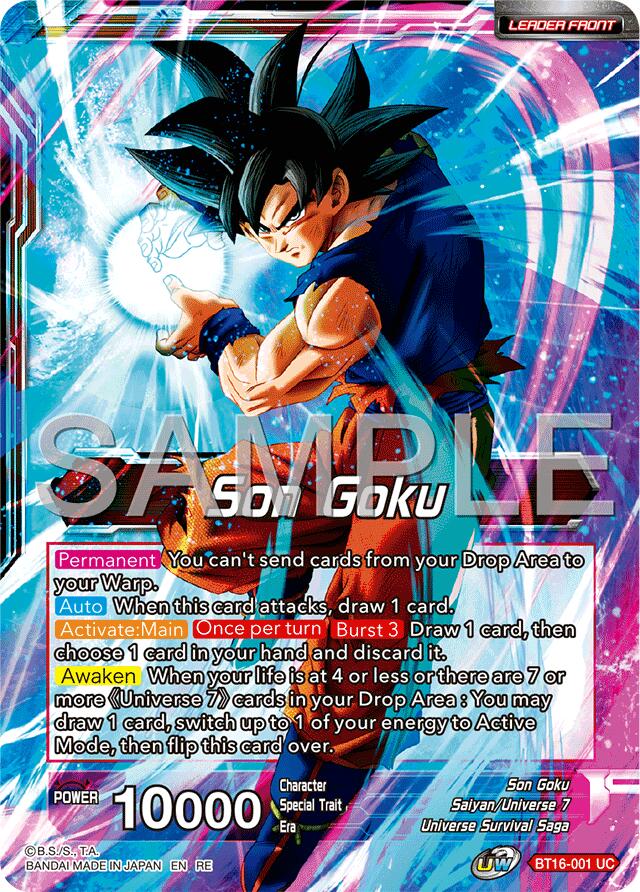 Son Goku // Son Goku, Supreme Warrior (Reprint) (BT16-001) [Premium Anniversary Box 2025] | Devastation Store