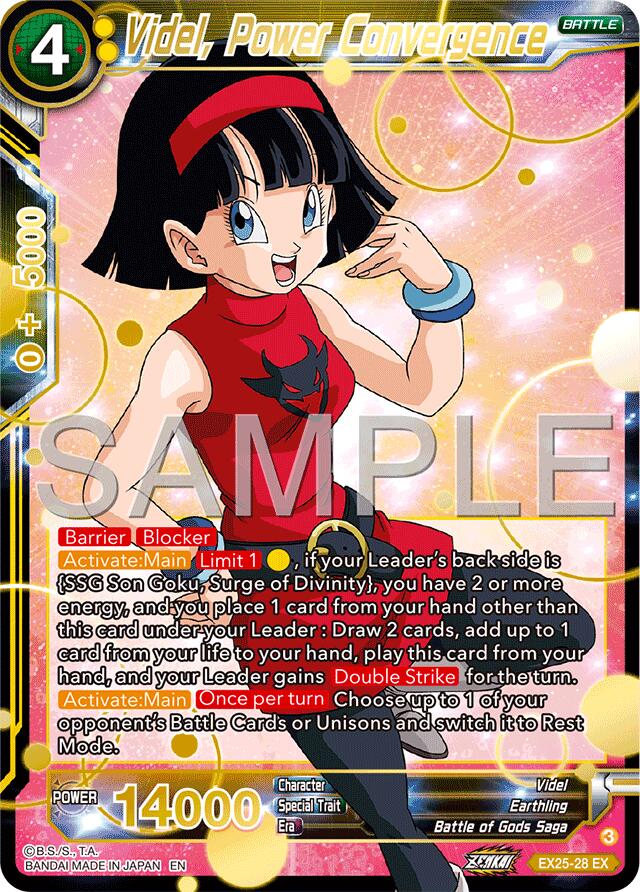 Videl, Power Convergence (EX25-28) [Premium Anniversary Box 2025] | Devastation Store