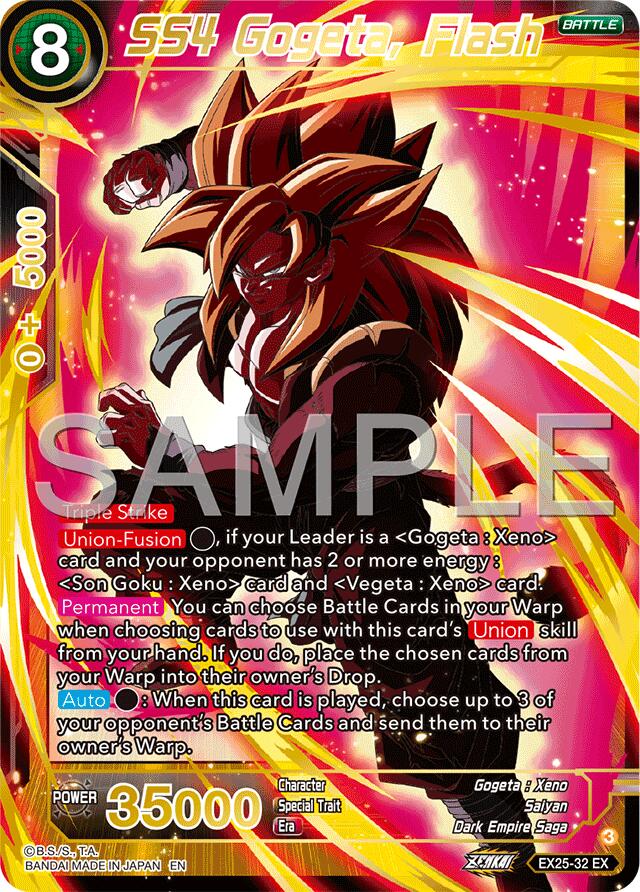 SS4 Gogeta, Flash (EX25-32) [Premium Anniversary Box 2025] | Devastation Store