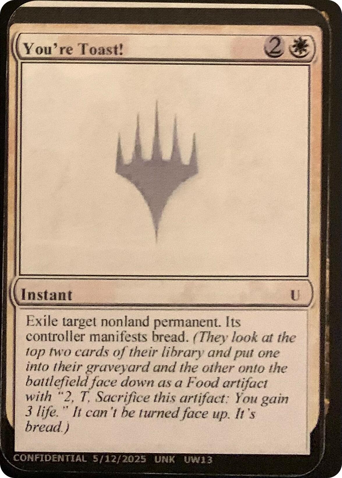 You're Toast! [Unknown Event] | Devastation Store