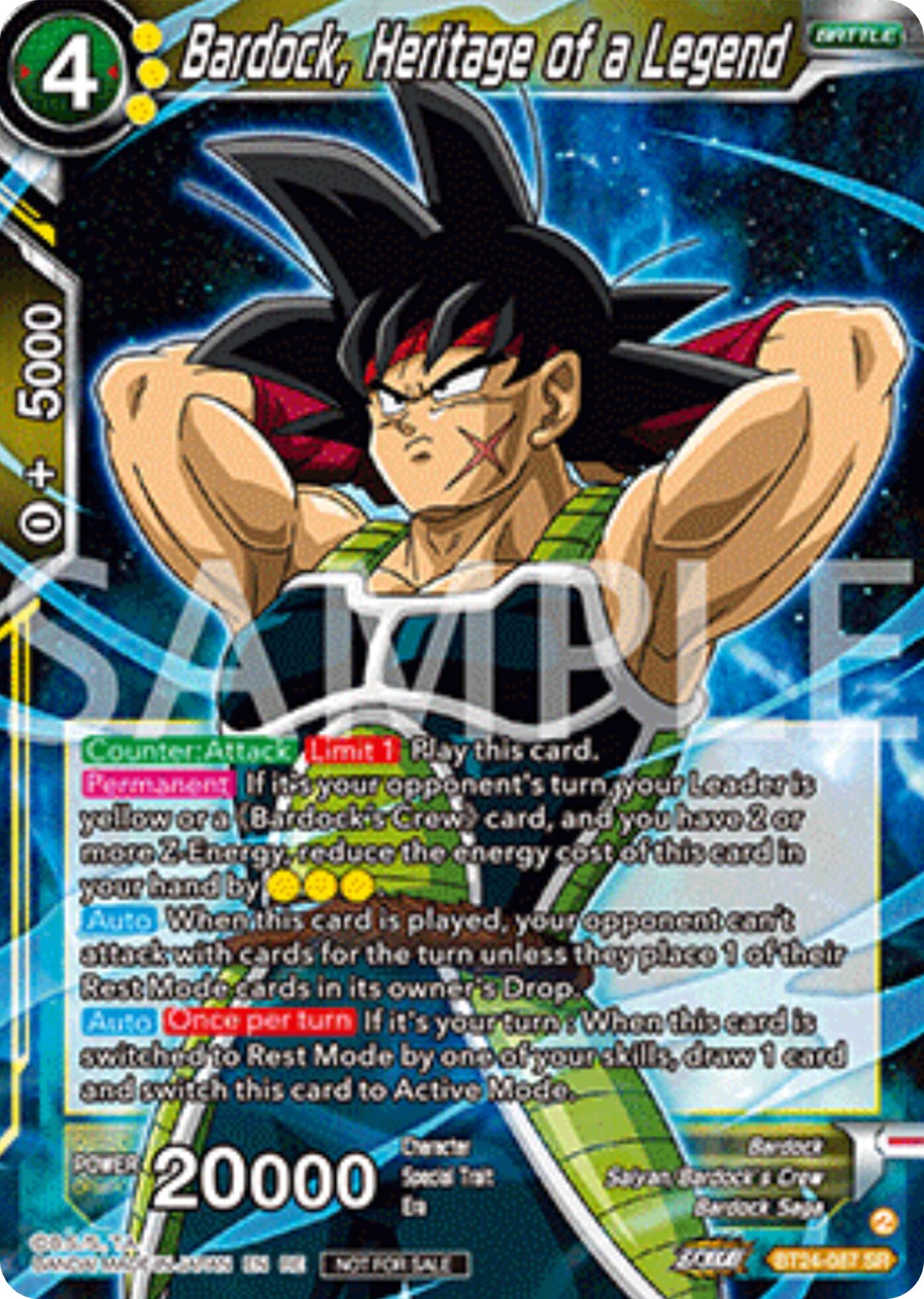 Bardock, Heritage of a Legend (Deluxe Pack 2025 Vol.2) (BT24-087) [Promotion Cards] | Devastation Store