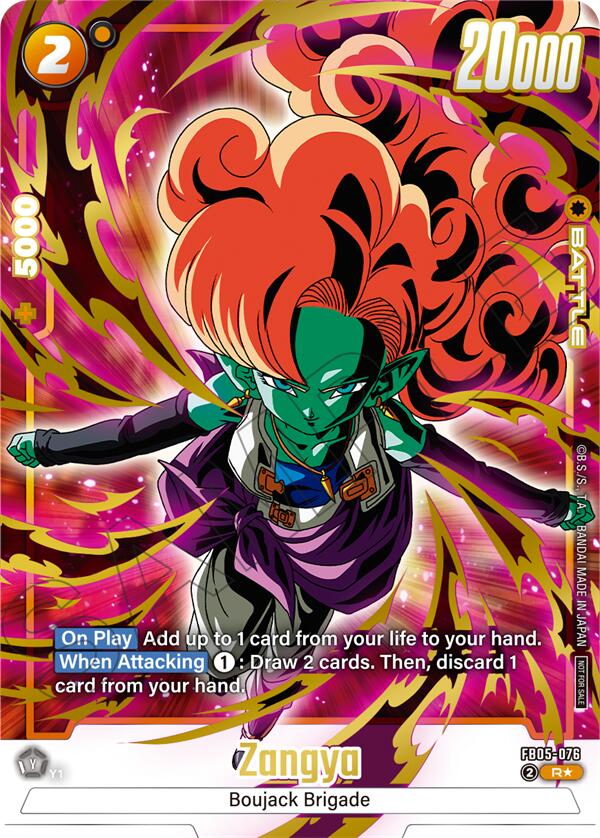 Zangya (Limited Pack 02) (Alternate Art) [Fusion World Tournament Cards] | Devastation Store