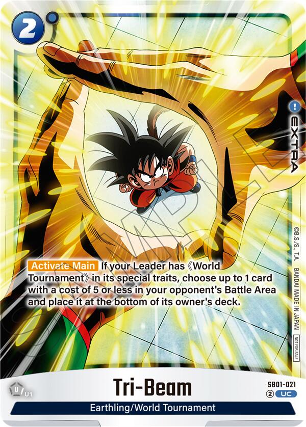 Tri-Beam (Limited Pack 02) [Fusion World Tournament Cards] - Devastation Store | Devastation Store