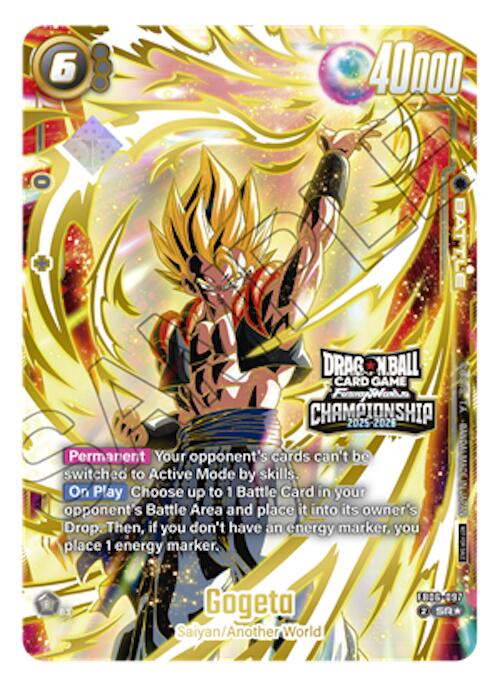 Gogeta (Championship 2025-2026) [Fusion World Tournament Cards] | Devastation Store