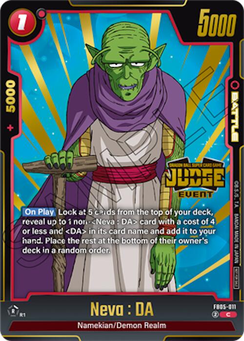 Neva : DA (Judge Pack 04 - Event) [Fusion World Tournament Cards] | Devastation Store