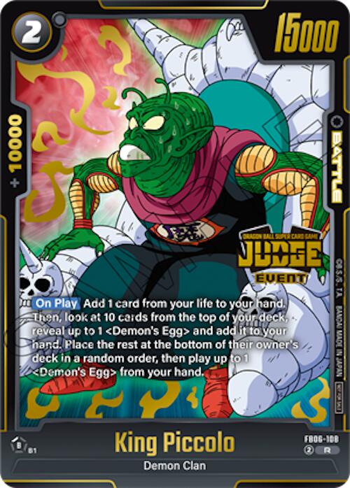 King Piccolo (Judge Pack 04 - Event) [Fusion World Tournament Cards] | Devastation Store