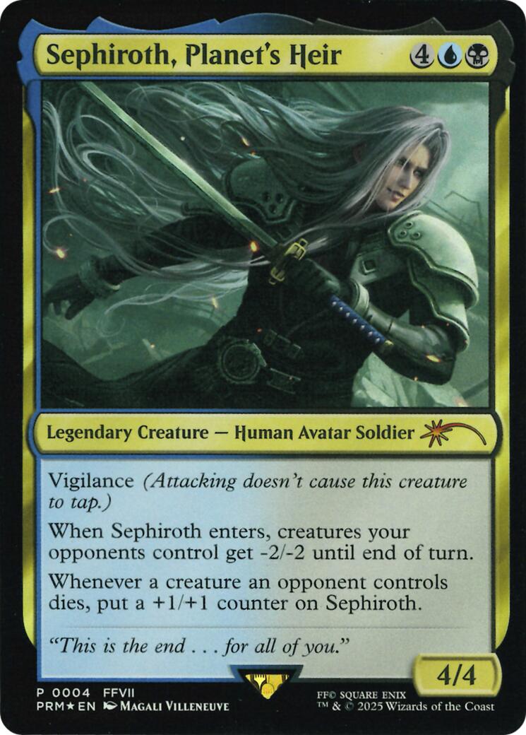 Sephiroth, Planet's Heir (Costco Bundle) [FINAL FANTASY Promos] | Devastation Store