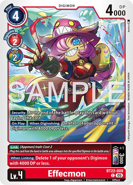 Effecmon [BT22-009] [Cyber Eden] | Devastation Store