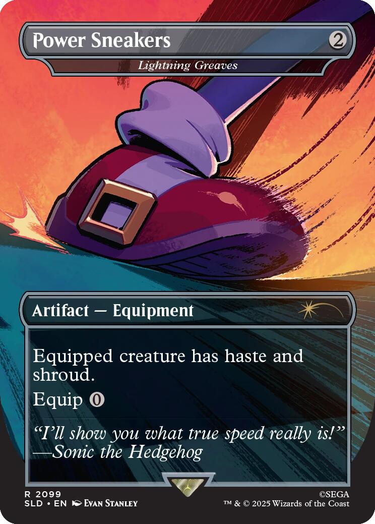Power Sneakers - Lightning Greaves [Secret Lair Drop Series] | Devastation Store