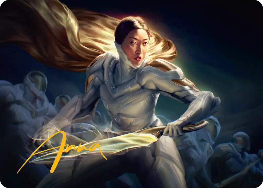 Cosmogrand Zenith Art Card (Gold-Stamped Signature) [Edge of Eternities Art Series] | Devastation Store