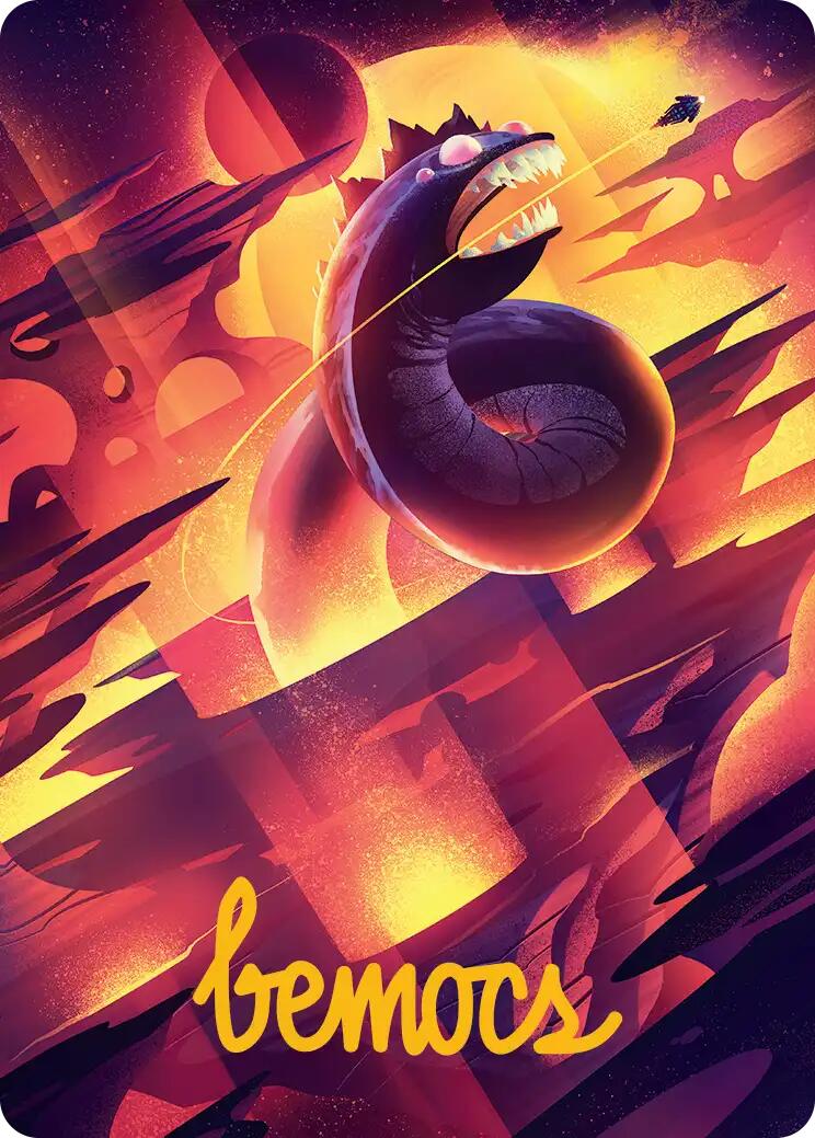 Bonders' Enclave Art Card (Gold-Stamped Signature) [Edge of Eternities Art Series] | Devastation Store