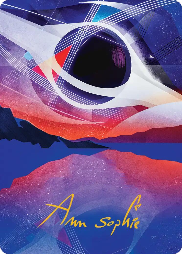 Mirrorpool Art Card (Gold-Stamped Signature) [Edge of Eternities Art Series] | Devastation Store