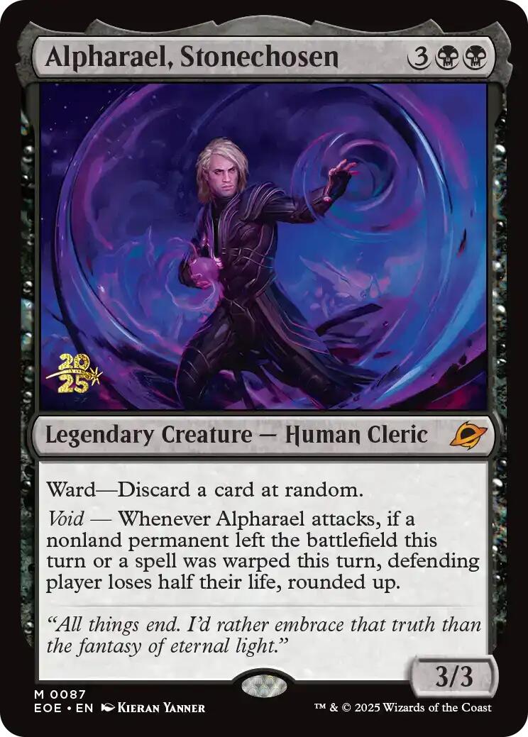 Alpharael, Stonechosen [Edge of Eternities Prerelease Promos] | Devastation Store