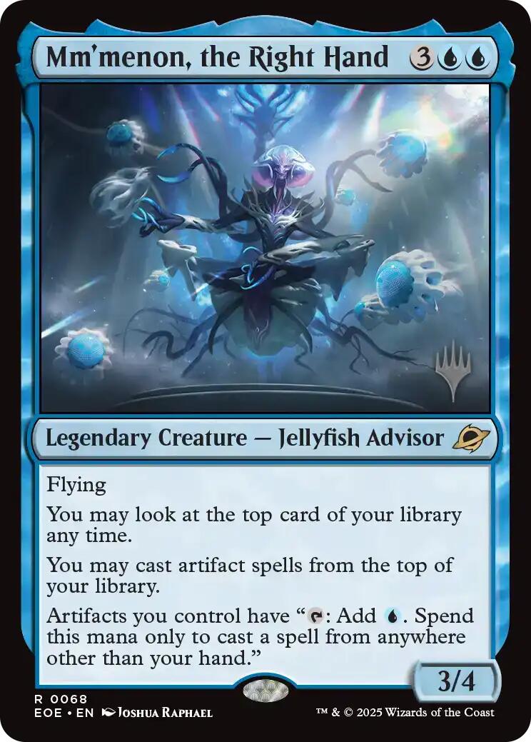 Mm'menon, the Right Hand [Edge of Eternities Promo Pack] | Devastation Store