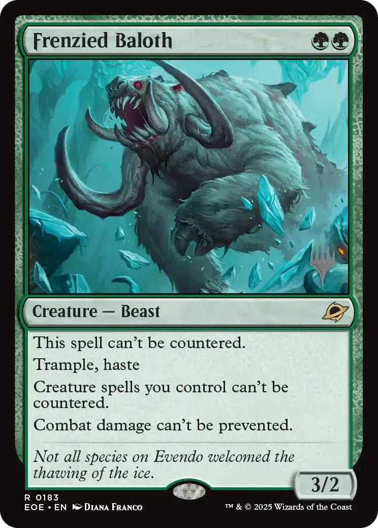 Frenzied Baloth [Edge of Eternities Promo Pack] | Devastation Store