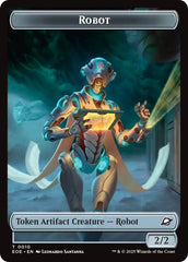 Robot // Lander (0004) Double-Sided Token [Edge of Eternities Tokens] | Devastation Store