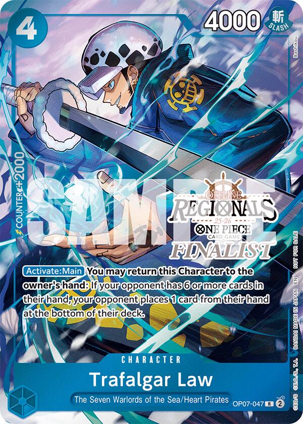 Trafalgar Law (Offline Regional Finalist Card Set 2025 Vol.2) [One Piece Promotion Cards] | Devastation Store
