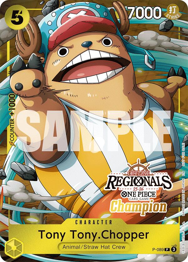 Tony Tony.Chopper (Offline Regional Champion Card Set 2025 Vol.2) [One Piece Promotion Cards] | Devastation Store