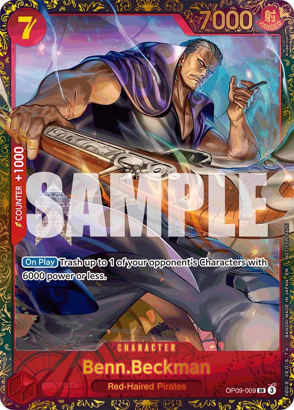 Benn.Beckman (Championship 25-26 Offline Regionals Season 2) [One Piece Promotion Cards] | Devastation Store