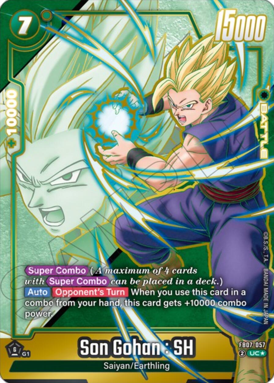 Son Gohan : SH (FB07-057) (Alternate Art) [Wish For Shenron] | Devastation Store
