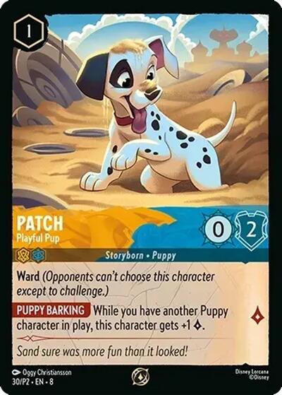 Patch - Playful Pup (30/P2) [Promo Cards] | Devastation Store