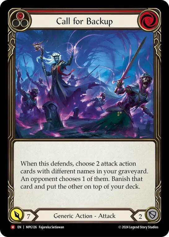 Call for Backup [MPG126] (Mastery Pack Guardian) | Devastation Store