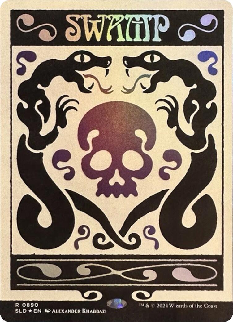 Swamp (0890) (Rainbow Foil) [Secret Lair Drop Series] | Devastation Store