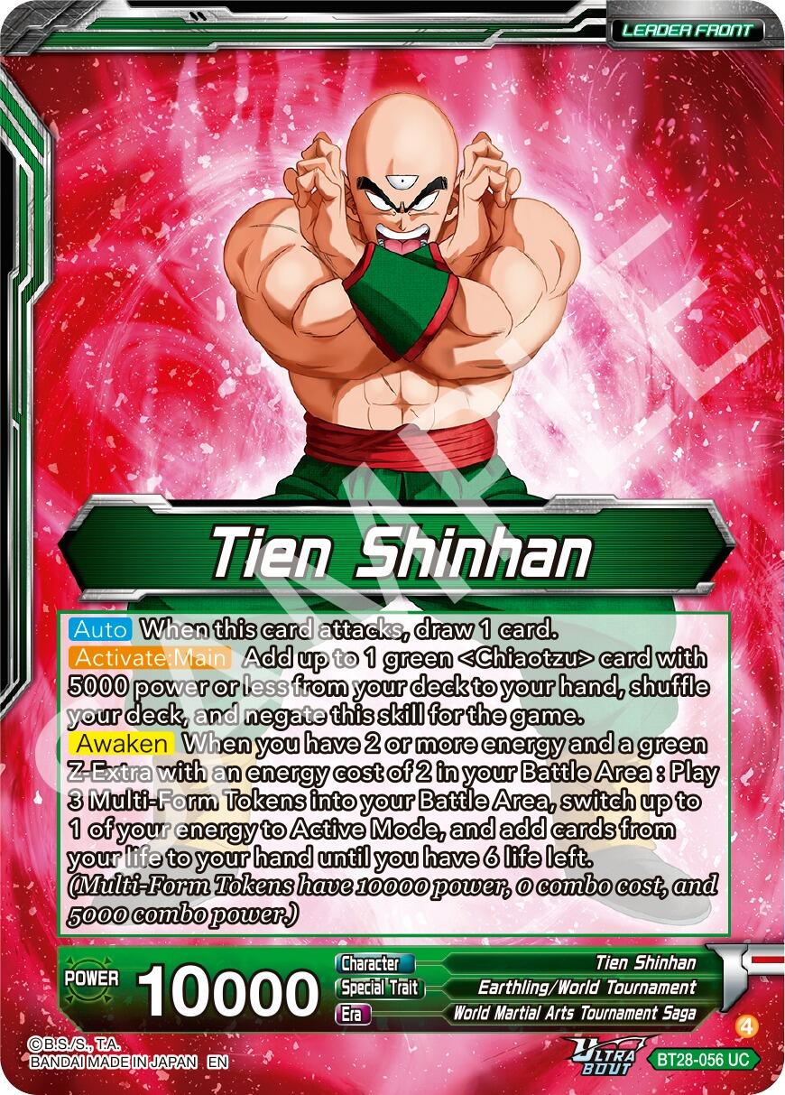 Tien Shinhan // Tien Shinhan, Return of the Mysterious Technique (BT28-056) [Prismatic Clash] | Devastation Store
