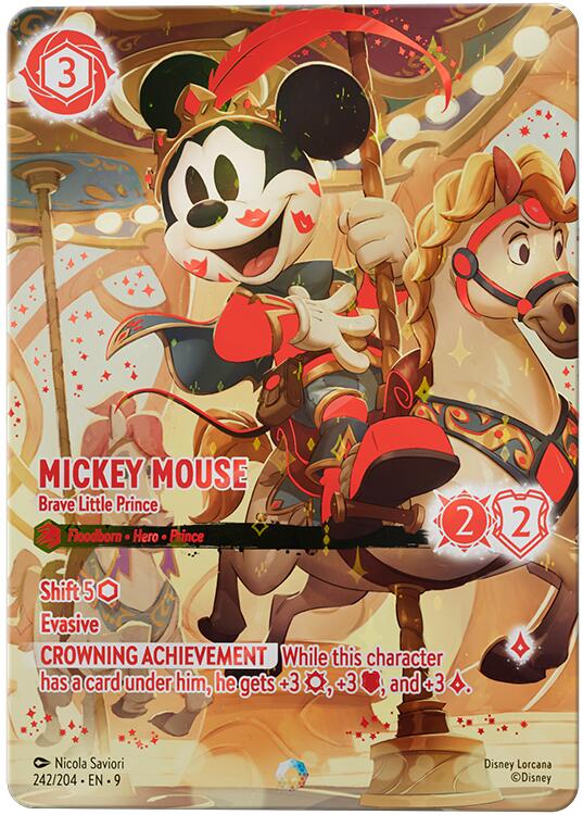 Mickey Mouse - Brave Little Prince (Iconic) (242/204) [Fabled] | Devastation Store