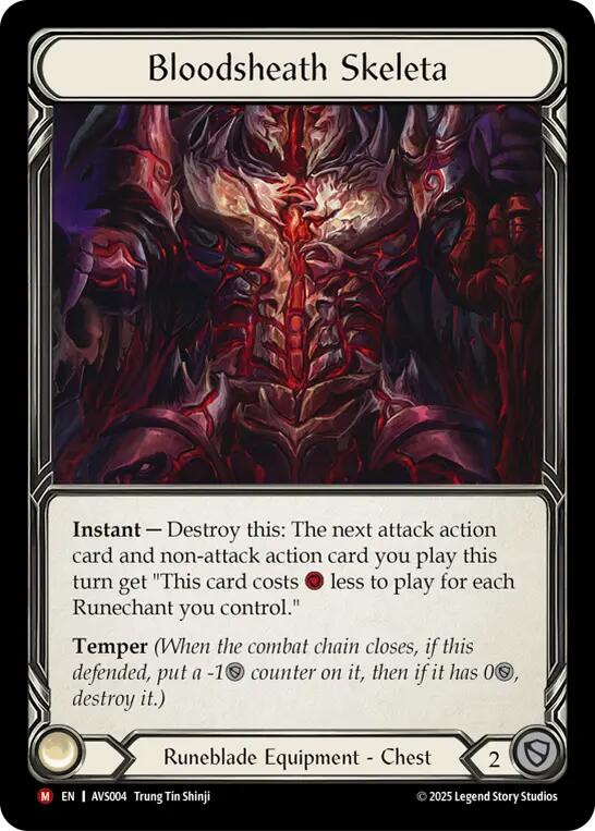 Bloodsheath Skeleta [AVS004] (Armory Deck: Legends Viserai) | Devastation Store