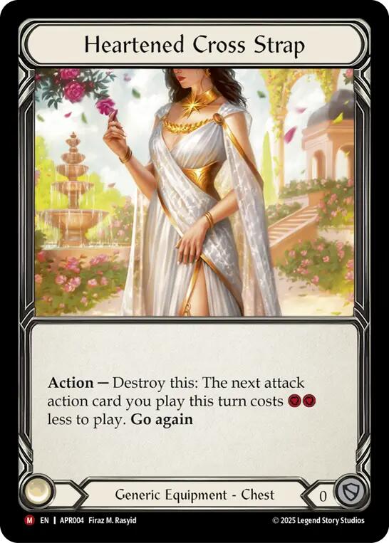 Heartened Cross Strap [APR004] (Armory Deck: Legends Prism) | Devastation Store